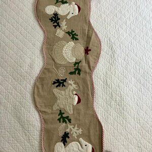 TOMMY BAHAMA Table Runner 14" x 50" Cottagecore Coastal Ocean Holiday - NEW